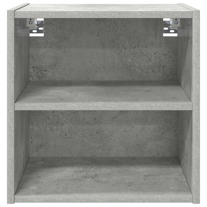vidaXL Hanging Cabinet Concrete Grey 40 x 29.5 x 40 cm Engineered Wood