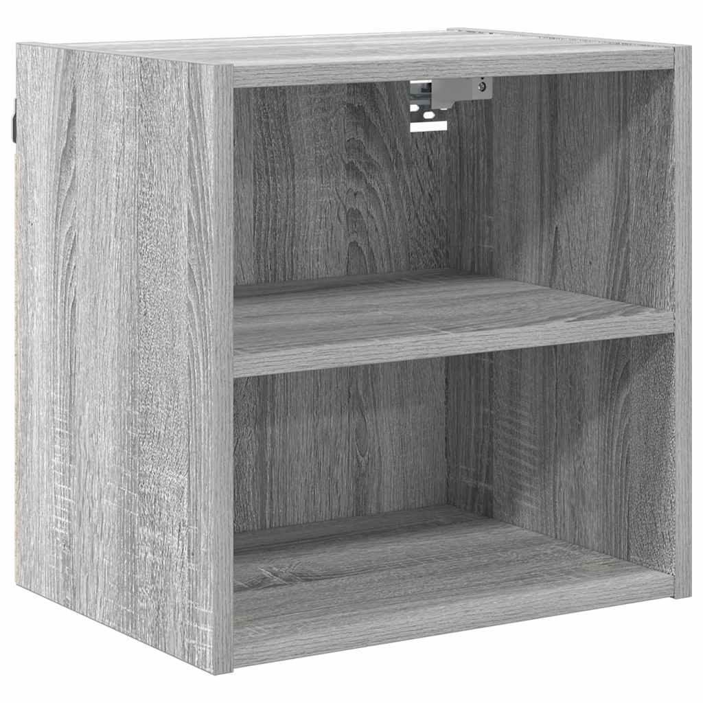 vidaXL Hanging Cabinet Grey Sonoma 40 x 29.5 x 40 cm Engineered Wood