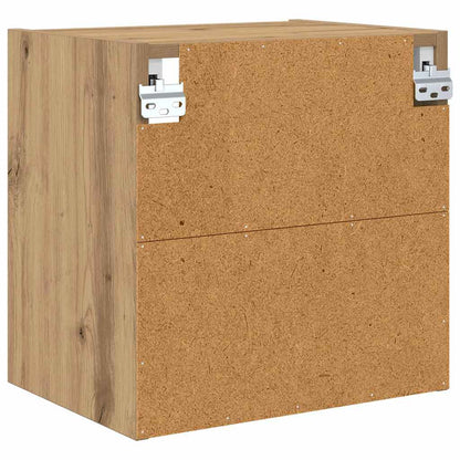 vidaXL Hanging Cabinet Artisan Oak 40 x 29.5 x 40 cm Engineered Wood