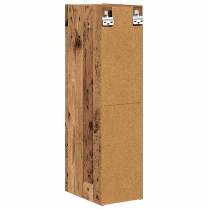 vidaXL Hanging Cabinet Old Wood 20 x 29.5 x 80 cm Engineered Wood
