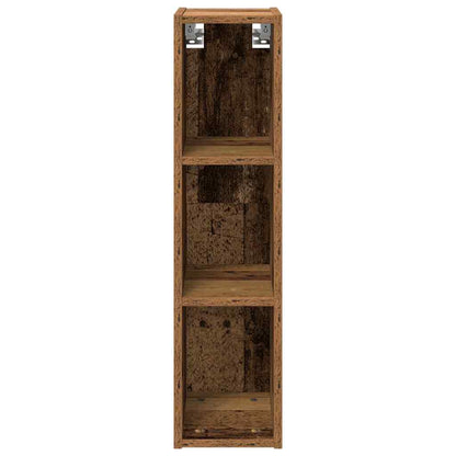 vidaXL Hanging Cabinet Old Wood 20 x 29.5 x 80 cm Engineered Wood