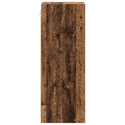 vidaXL Hanging Cabinet Old Wood 20 x 29.5 x 80 cm Engineered Wood