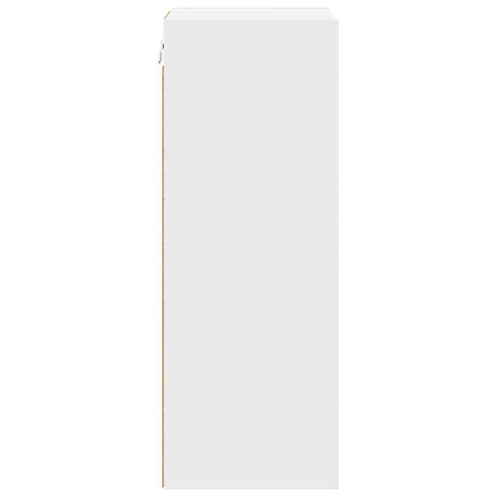 vidaXL Hanging Cabinet Riga White 30 x 29.5 x 80 cm Engineered Wood
