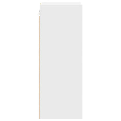 vidaXL Hanging Cabinet Riga White 30 x 29.5 x 80 cm Engineered Wood