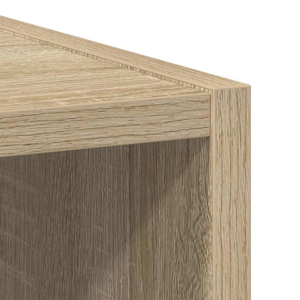 vidaXL Hanging Cabinet Sonoma Oak 30 x 29.5 x 80 cm Engineered Wood