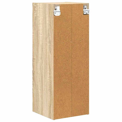 vidaXL Hanging Cabinet Sonoma Oak 30 x 29.5 x 80 cm Engineered Wood