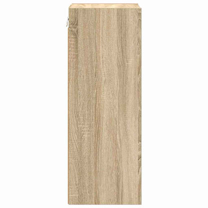 vidaXL Hanging Cabinet Sonoma Oak 30 x 29.5 x 80 cm Engineered Wood