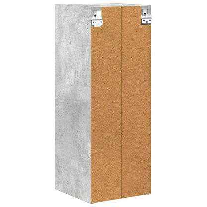 vidaXL Hanging Cabinet Concrete Grey 30 x 29.5 x 80 cm Engineered Wood