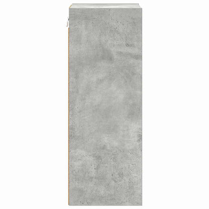 vidaXL Hanging Cabinet Concrete Grey 30 x 29.5 x 80 cm Engineered Wood