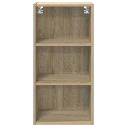 vidaXL Hanging Cabinet Sonoma Oak 40 x 29.5 x 80 cm Engineered Wood