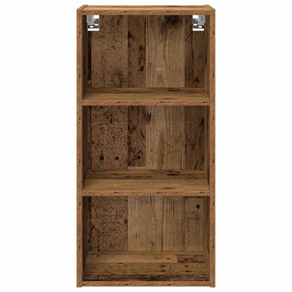 vidaXL Hanging Cabinet Old Wood 40 x 29.5 x 80 cm Engineered Wood