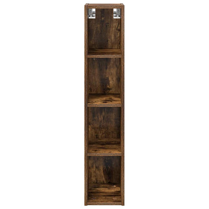 vidaXL Hanging Cabinet Smoked Oak 20 x 29.5 x 100 cm Engineered Wood