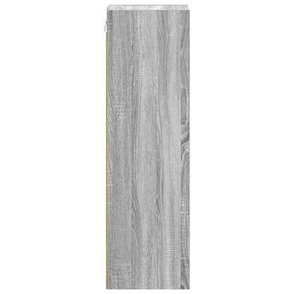 vidaXL Hanging Cabinet Grey Sonoma 20 x 29.5 x 100 cm Engineered Wood