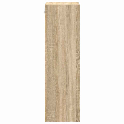 vidaXL Hanging Cabinet Sonoma Oak 30 x 29.5 x 100 cm Engineered Wood