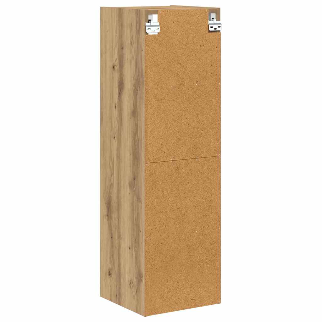 vidaXL Hanging Cabinet Artisan Oak 30 x 29.5 x 100 cm Engineered Wood