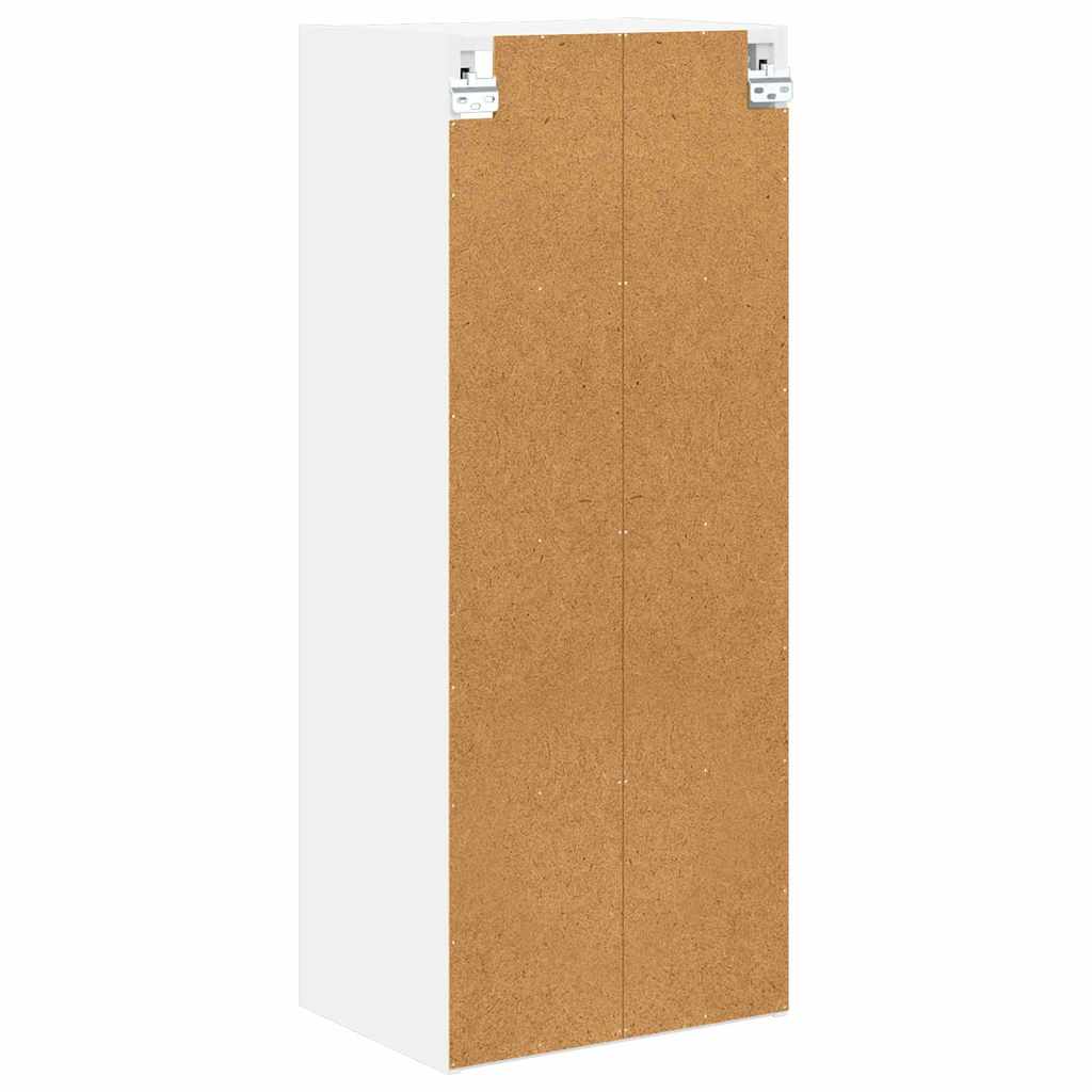 vidaXL Hanging Cabinet White 40 x 29.5 x 100 cm Engineered Wood