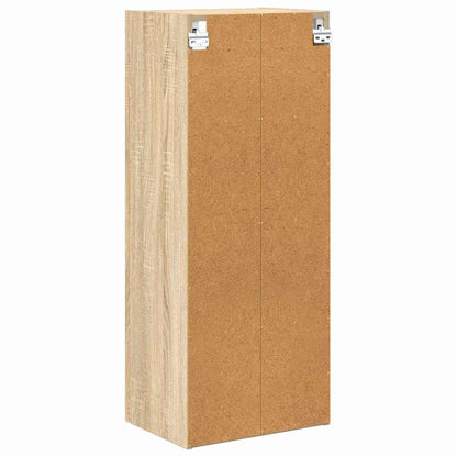 vidaXL Hanging Cabinet Sonoma Oak 40 x 29.5 x 100 cm Engineered Wood