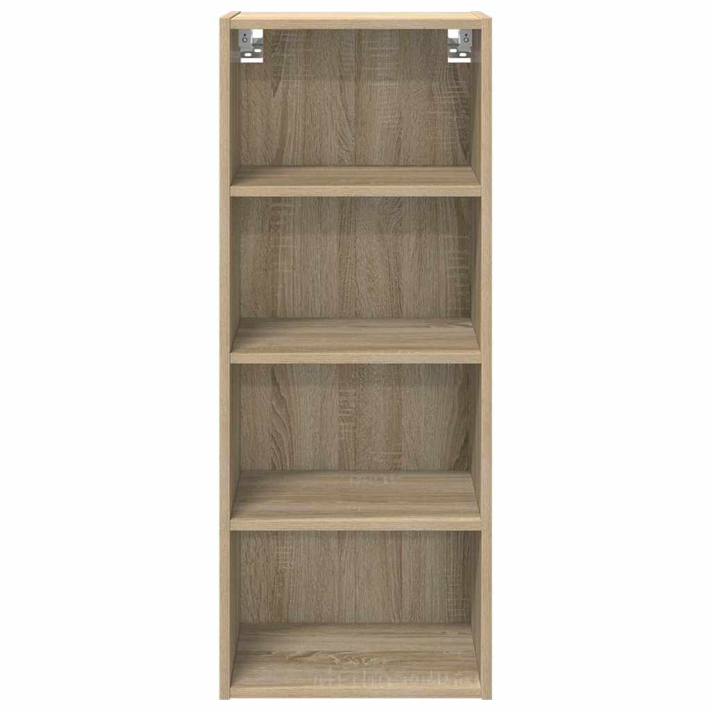 vidaXL Hanging Cabinet Sonoma Oak 40 x 29.5 x 100 cm Engineered Wood