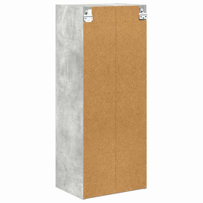vidaXL Hanging Cabinet Concrete Grey 40 x 29.5 x 100 cm