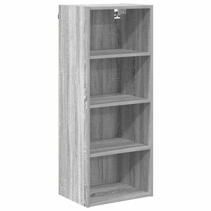 vidaXL Hanging Cabinet Grey Sonoma 40 x 29.5 x 100 cm Engineered Wood