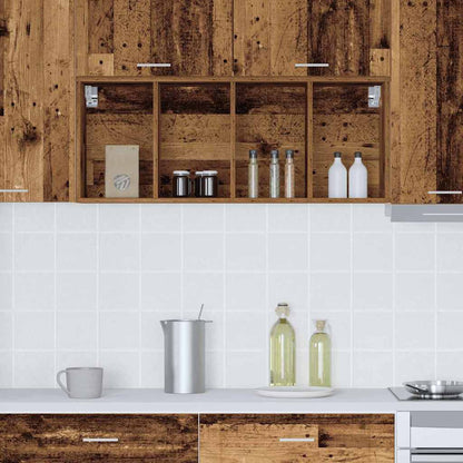 vidaXL Hanging Cabinet Old Wood 40 x 29.5 x 100 cm Engineered Wood