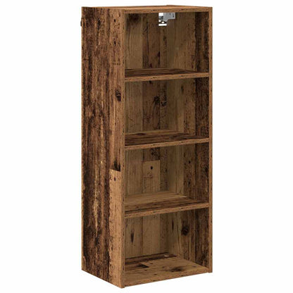 vidaXL Hanging Cabinet Old Wood 40 x 29.5 x 100 cm Engineered Wood