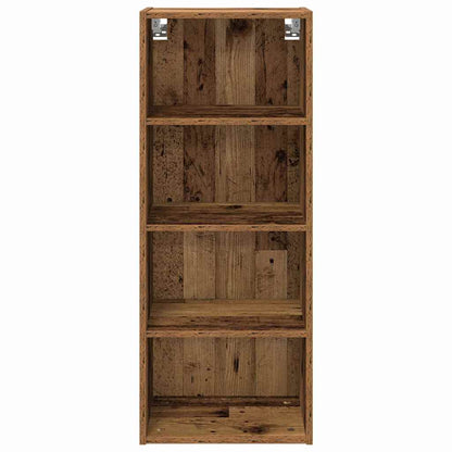 vidaXL Hanging Cabinet Old Wood 40 x 29.5 x 100 cm Engineered Wood
