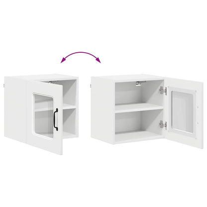 vidaXL Dishwasher Panel Kalmar White 40 x 31 x 40 cm Engineered Wood