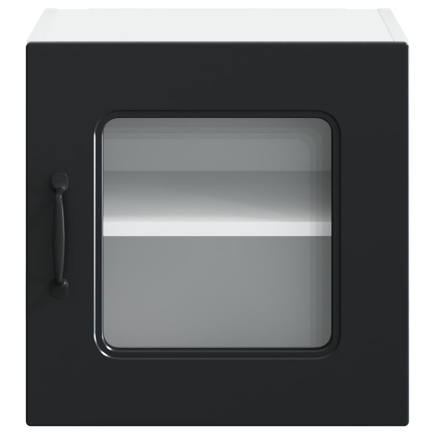 vidaXL Dishwasher Panel Kalmar Black 40 x 31 x 40 cm Engineered Wood