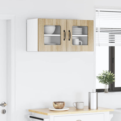 vidaXL Dishwasher Panel Kalmar 2 pcs Sonoma Oak 40 x 31 x 40 cm