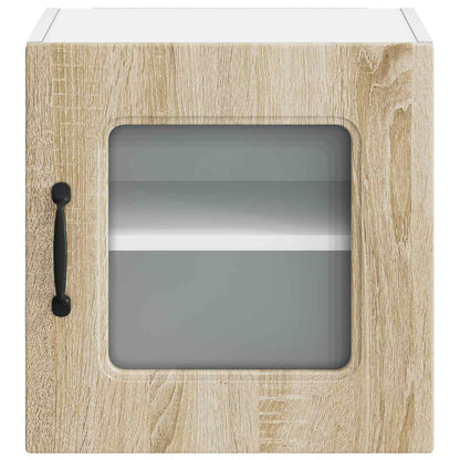 vidaXL Dishwasher Panel Kalmar 2 pcs Sonoma Oak 40 x 31 x 40 cm
