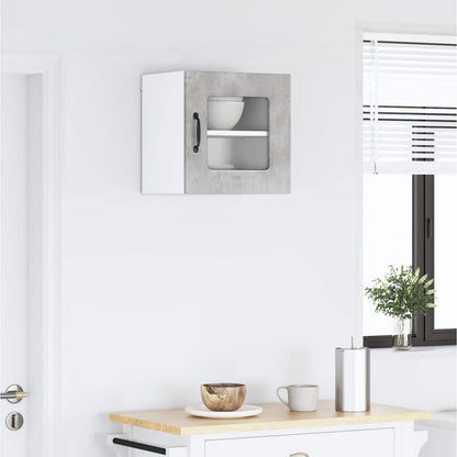 vidaXL Dishwasher Panel Kalmar Concrete Grey 40 x 31 x 40 cm