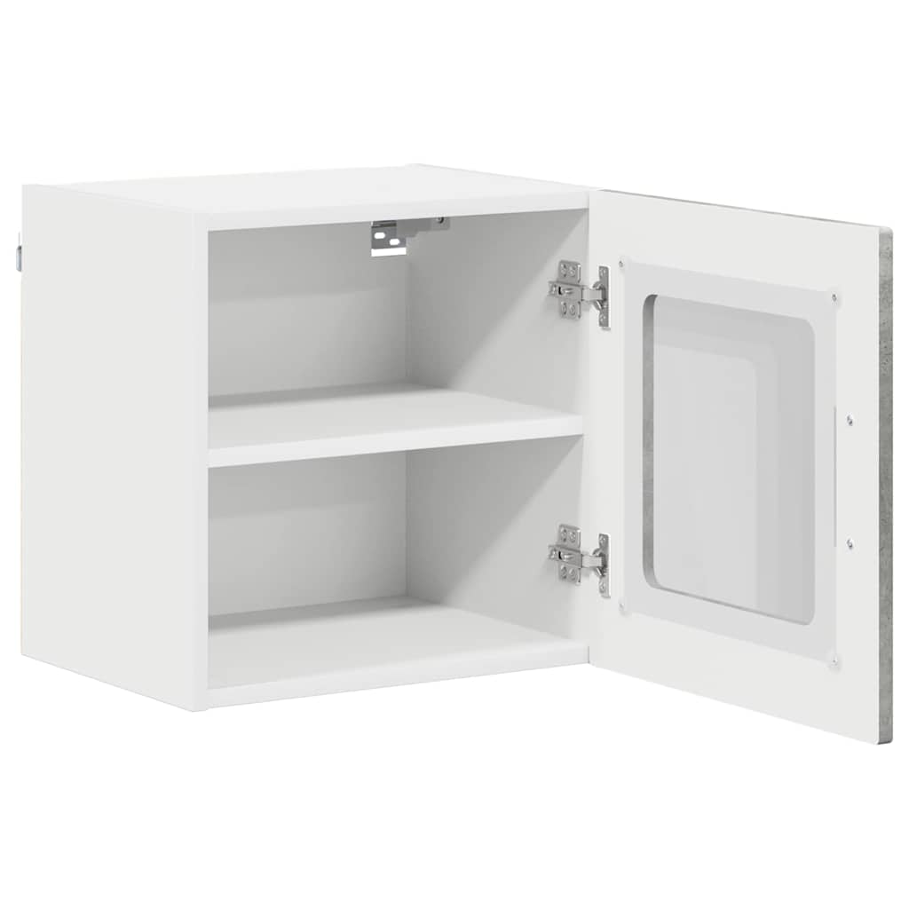 vidaXL Dishwasher Panel Kalmar 2 pcs Concrete Grey 40 x 31 x 40 cm