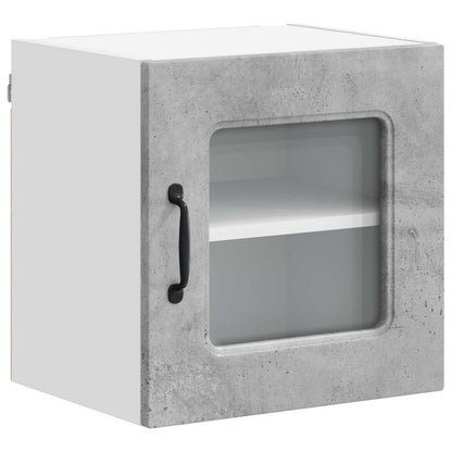 vidaXL Dishwasher Panel Kalmar 2 pcs Concrete Grey 40 x 31 x 40 cm