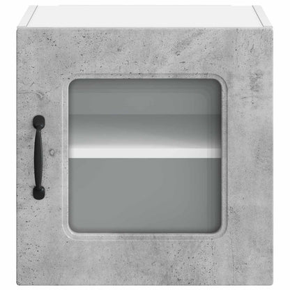 vidaXL Dishwasher Panel Kalmar 2 pcs Concrete Grey 40 x 31 x 40 cm