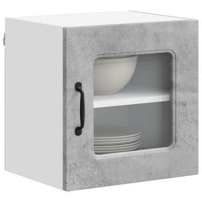 vidaXL Dishwasher Panel Kalmar 2 pcs Concrete Grey 40 x 31 x 40 cm