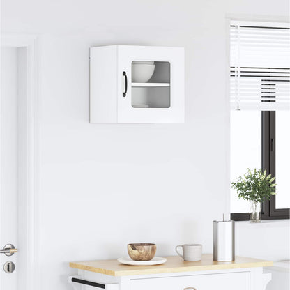 vidaXL Dishwasher Panel Kalmar High Gloss White 40 x 31 x 40 cm