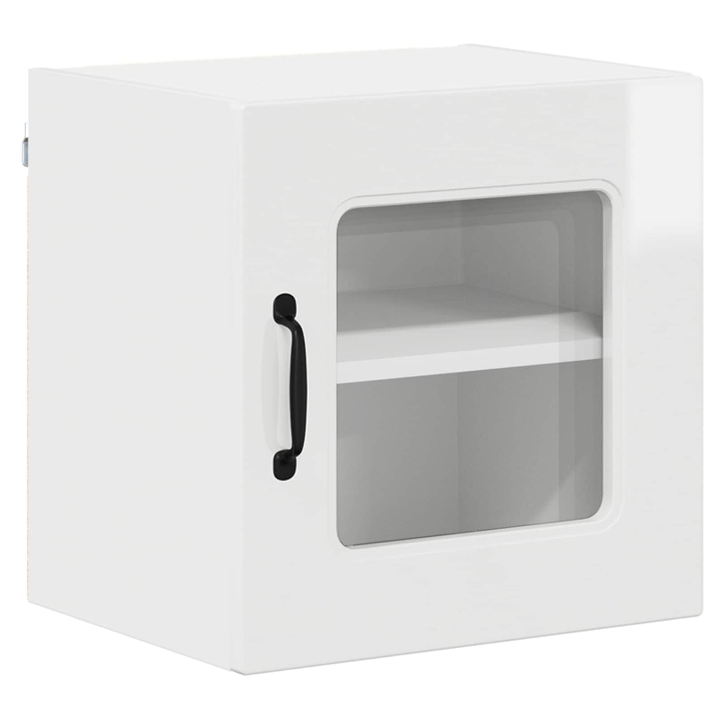 vidaXL Dishwasher Panel Kalmar High Gloss White 40 x 31 x 40 cm