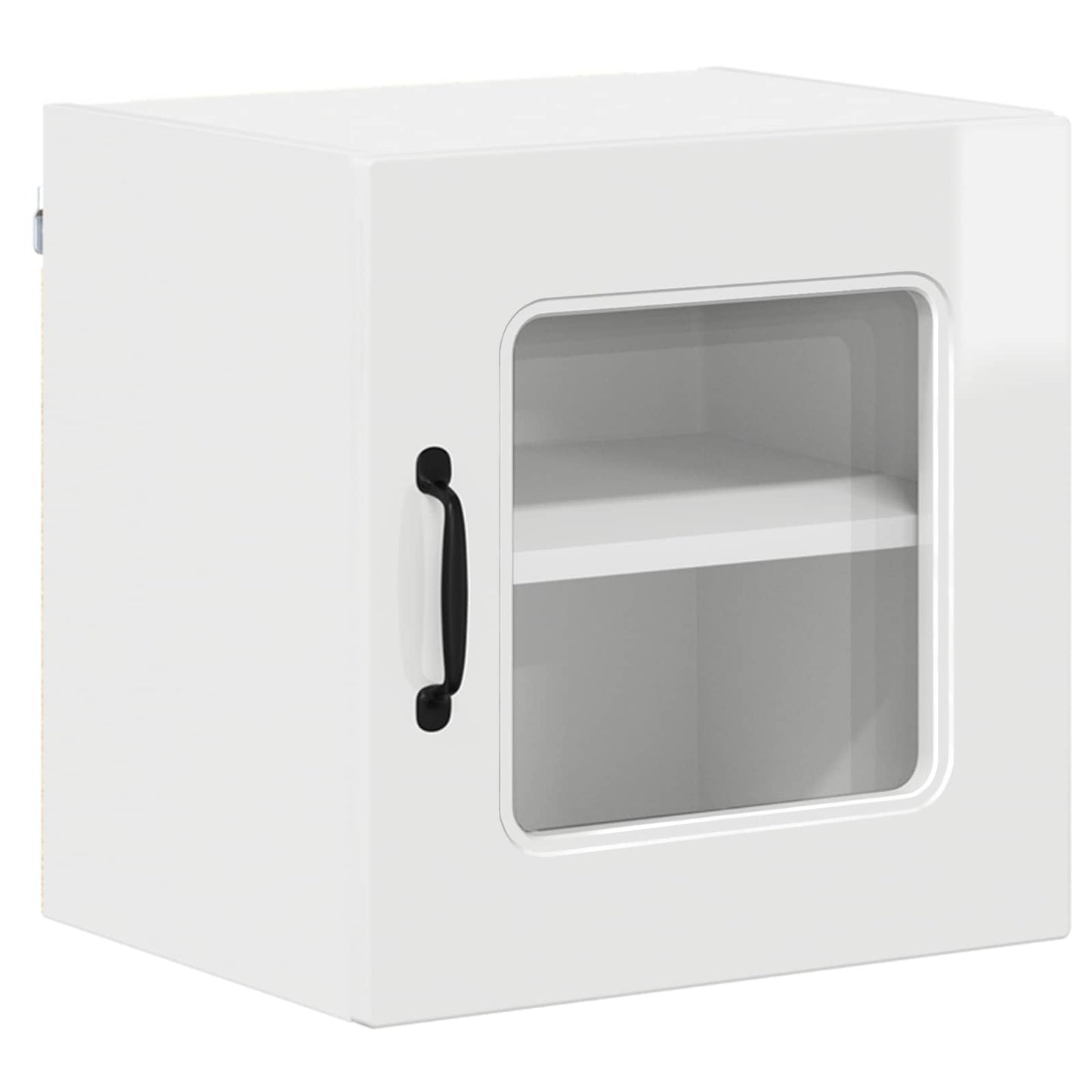 vidaXL Dishwasher Panel Kalmar High Gloss White 40 x 31 x 40 cm