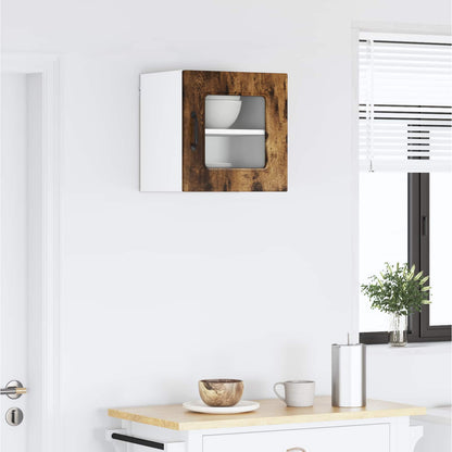 vidaXL Dishwasher Panel Kalmar Smoked Oak 40 x 31 x 40 cm