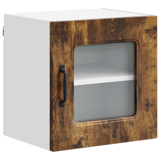 vidaXL Dishwasher Panel Kalmar Smoked Oak 40 x 31 x 40 cm