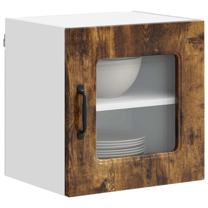 vidaXL Dishwasher Panel Kalmar Smoked Oak 40 x 31 x 40 cm