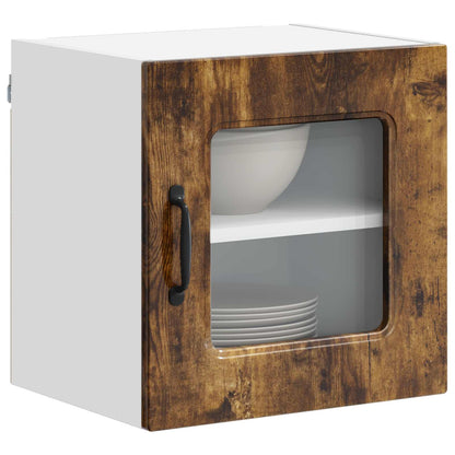 vidaXL Dishwasher Panel Kalmar Smoked Oak 40 x 31 x 40 cm