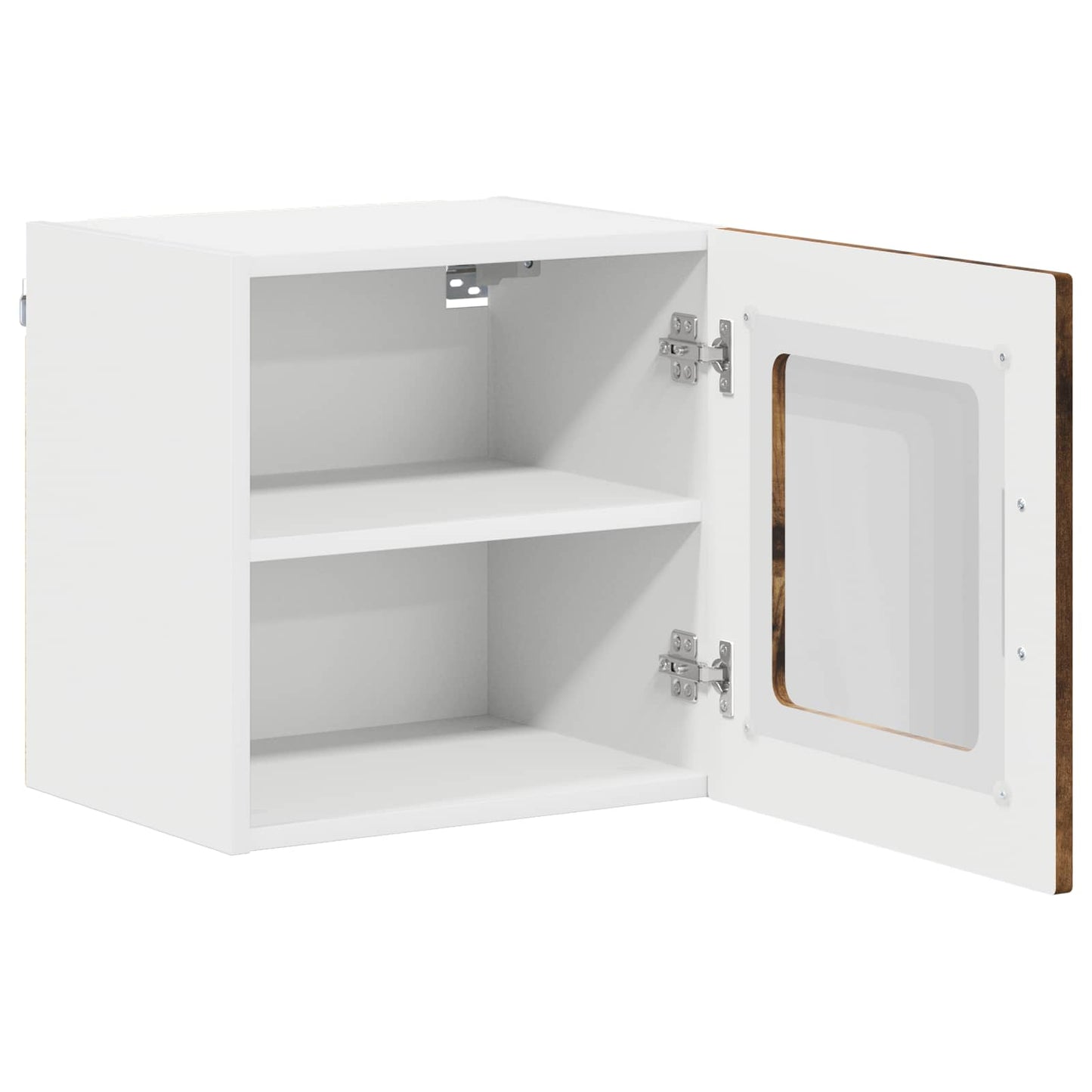 vidaXL Dishwasher Panel Kalmar 2 pcs Smoked Oak Engineered Wood