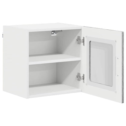 vidaXL Dishwasher Panel Kalmar 2 pcs Grey Sonoma 40 x 31 x 40 cm