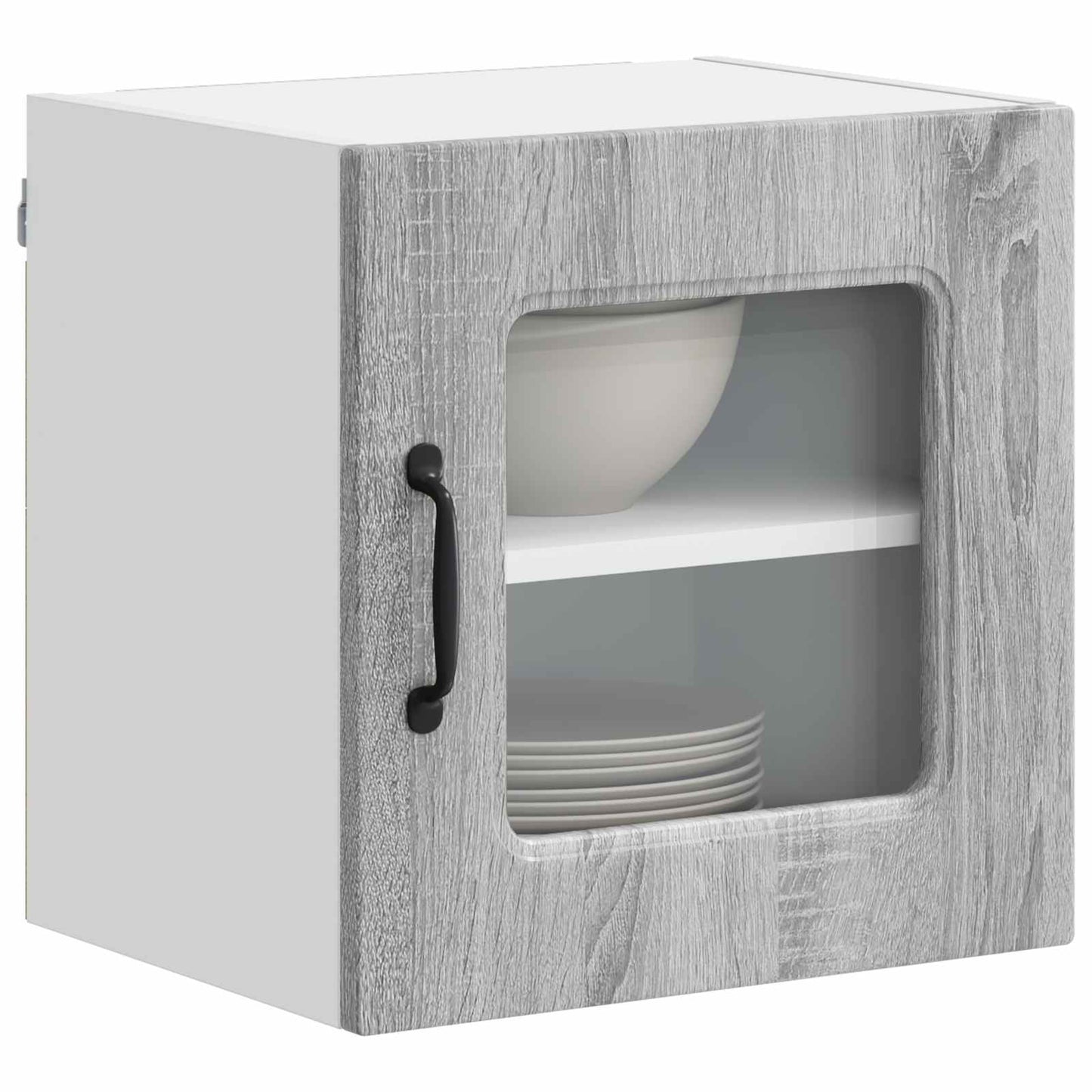 vidaXL Dishwasher Panel Kalmar 2 pcs Grey Sonoma 40 x 31 x 40 cm