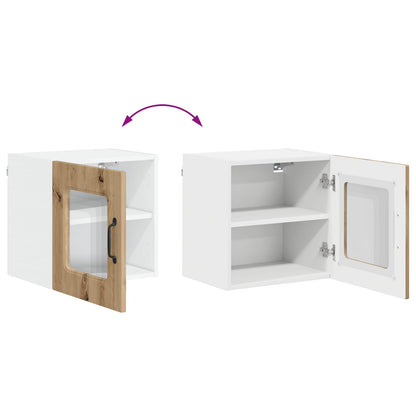 vidaXL Dishwasher Panel Kalmar Artisan Oak 40 x 31 x 40 cm