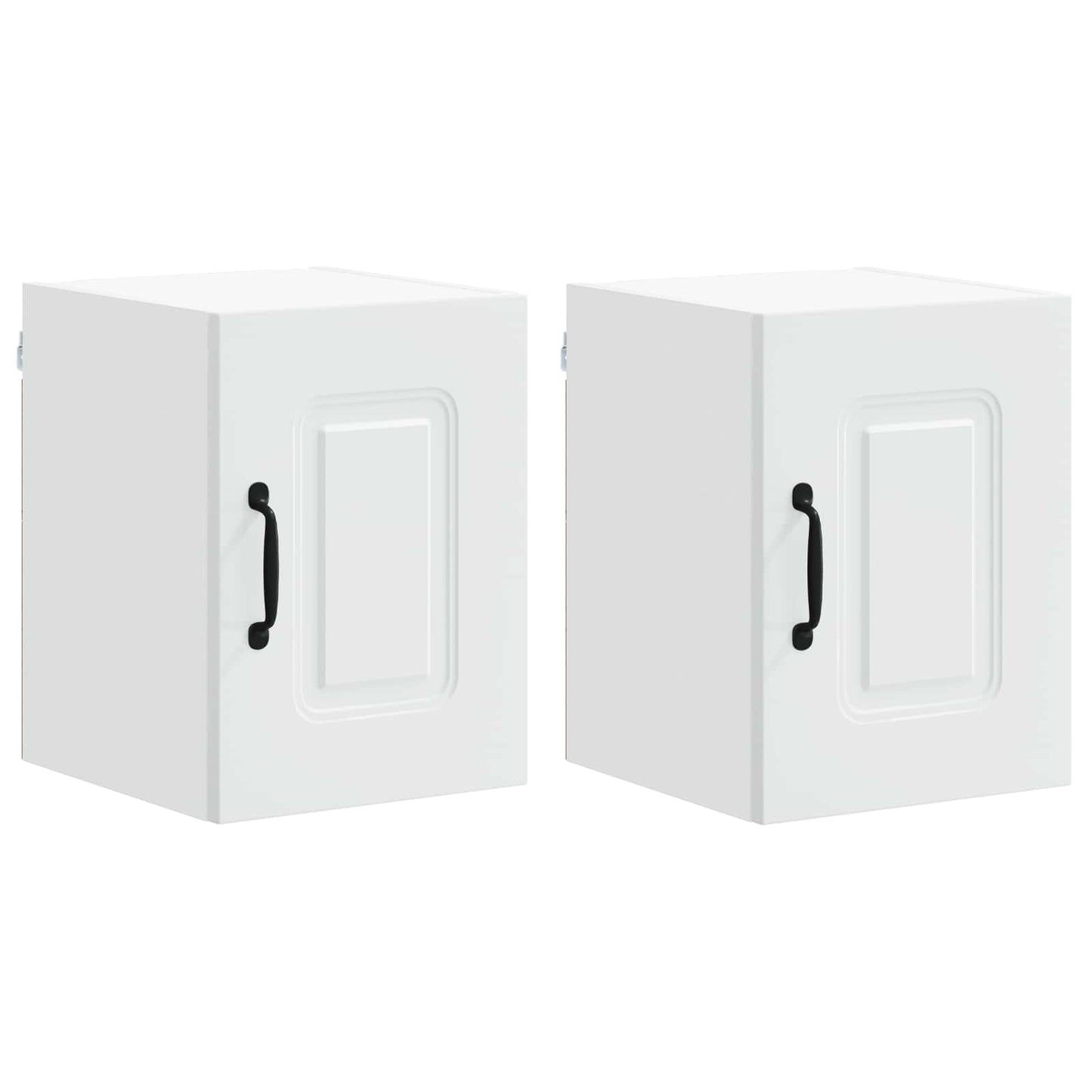 vidaXL Dishwasher Panel Kalmar 2 pcs White 30 x 31 x 40 cm