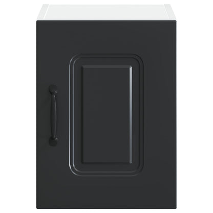 vidaXL Dishwasher Panel Kalmar 2 pcs Black 30 x 31 x 40 cm