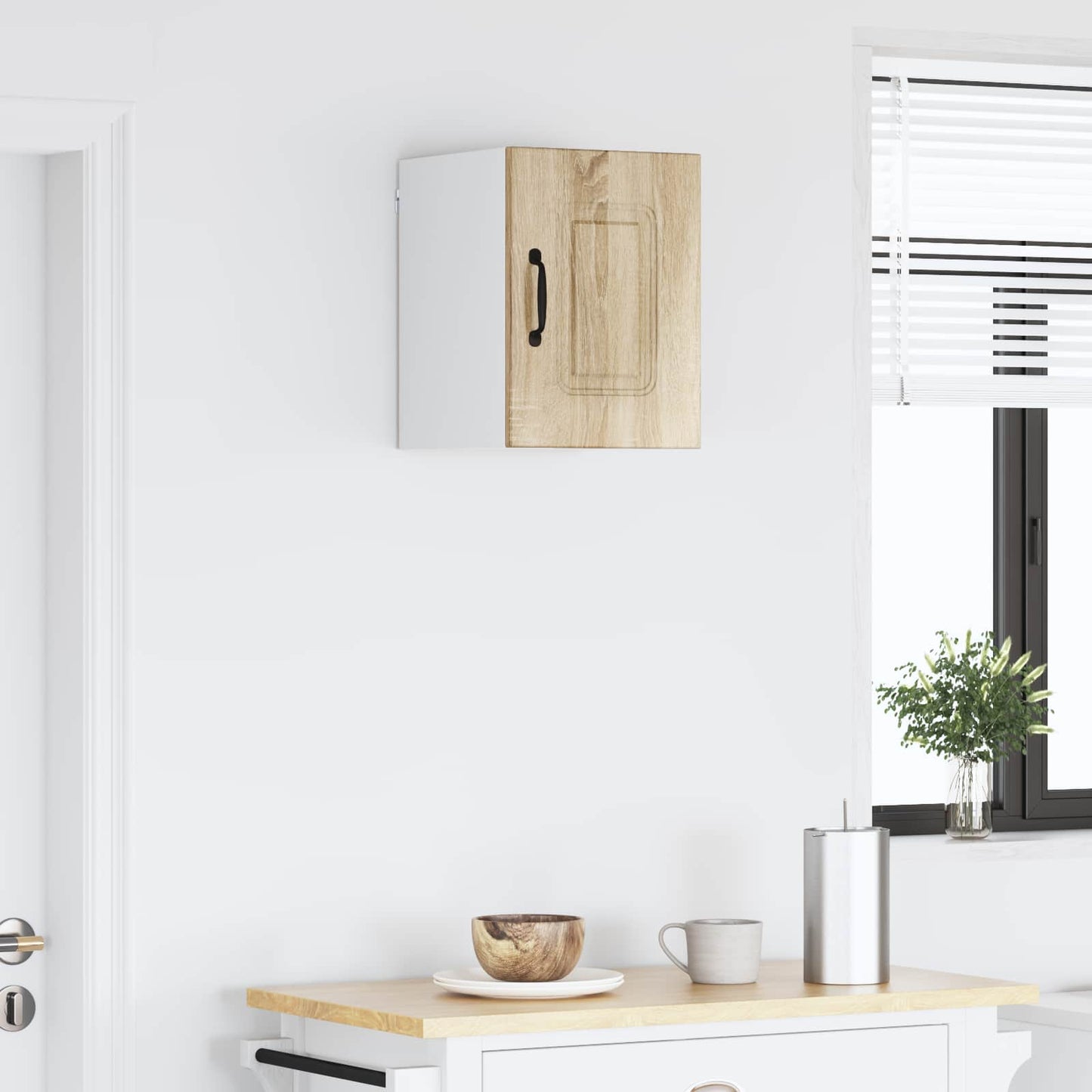 vidaXL Dishwasher Panel Kalmar Sonoma Oak 30 x 31 x 40 cm